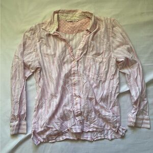 Victoria secret pink stripped long sleeve